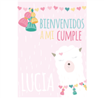 Afiche Pers. Llama